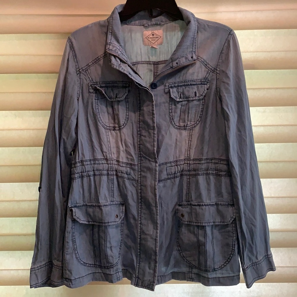 Soft denim jacket